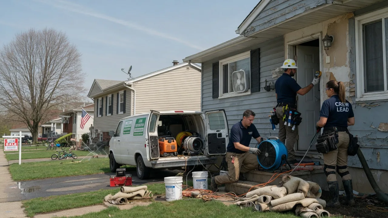 Flood Cleanup in Westmoreland City, PA near me