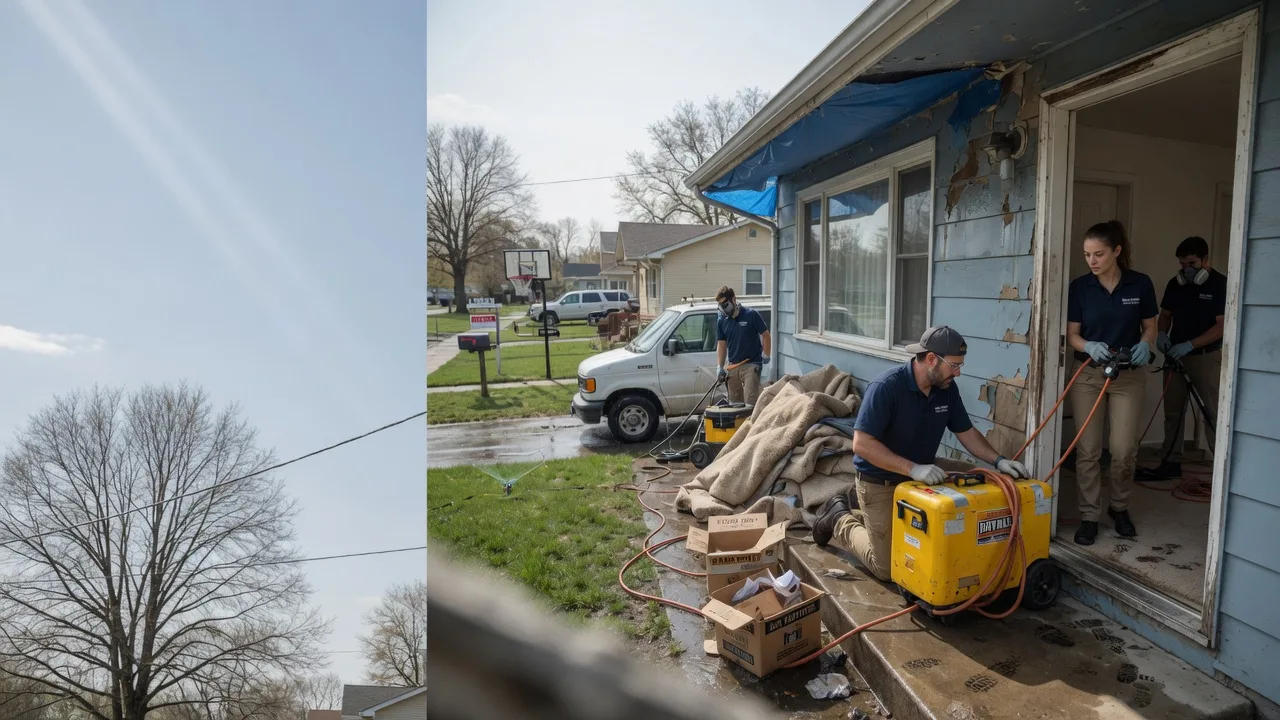 Basement Flood Cleanup in Westmoreland City, PA near me